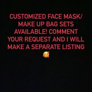 Custom sets available, see listings for options